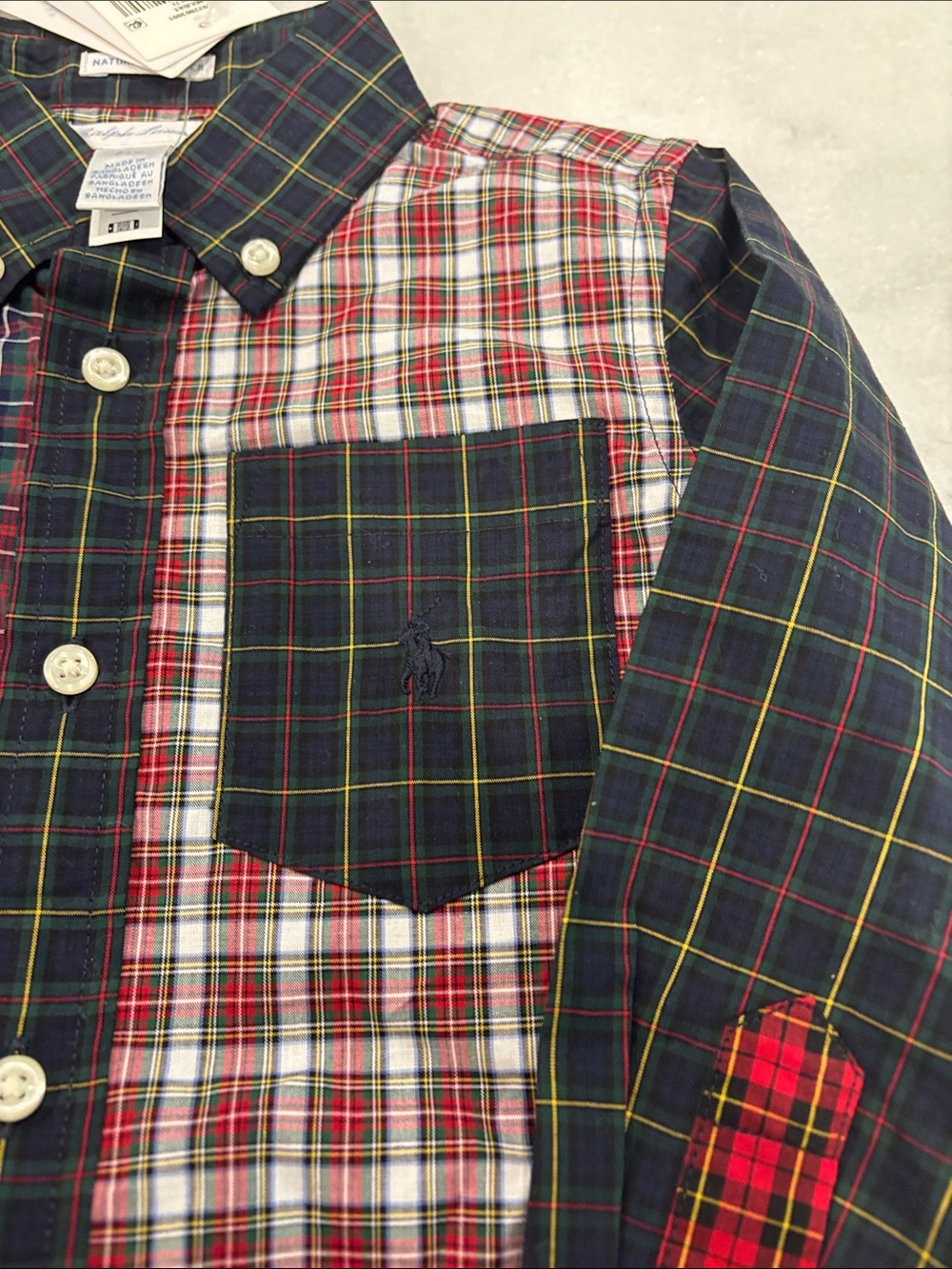 Baby boy Ralph Lauren button down - Picture 3 of 6